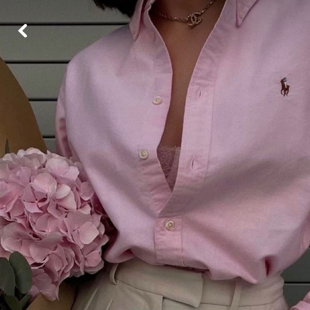 Ralph Lauren Sport Slim Fit blouse women pink/rose XS